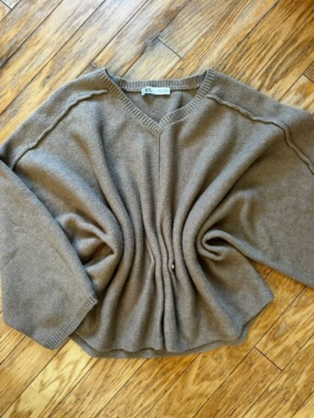 ZARA | Knit Sweater with Golden Appliqué size M (REF 5536/141) - Picture 3 of 5